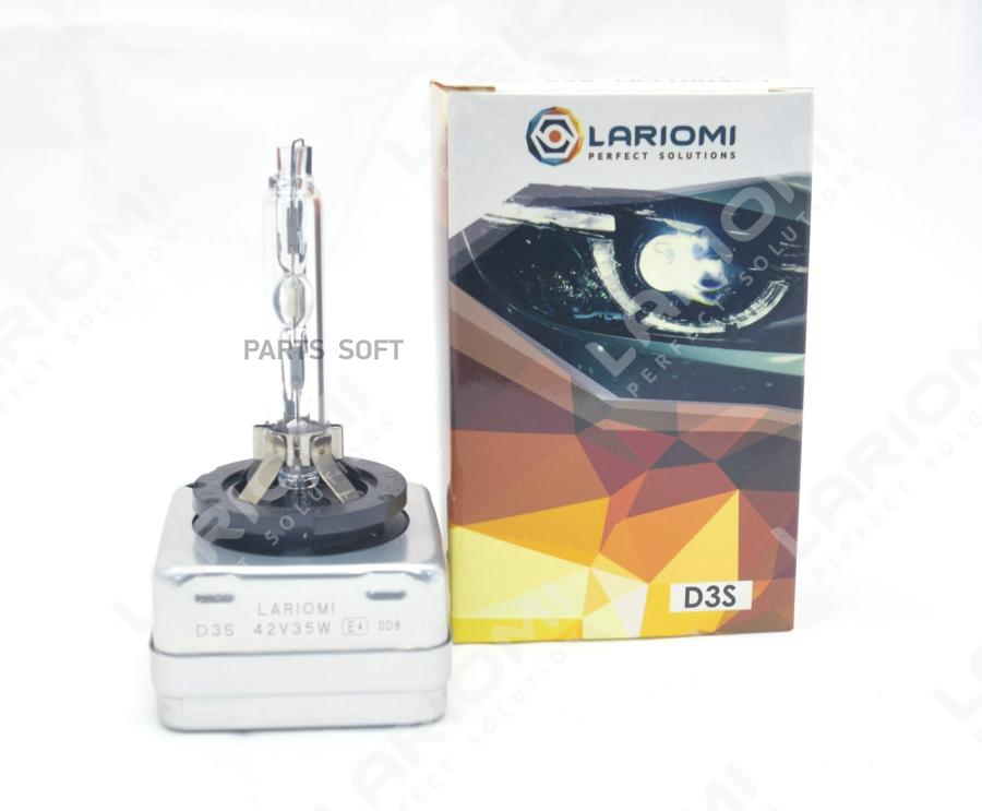 Лампа Газоразрядная Xenon D3s 42v 35w Pk32d-5 4300k Коробка 1 Шт LARIOMI арт LB310 2360₽