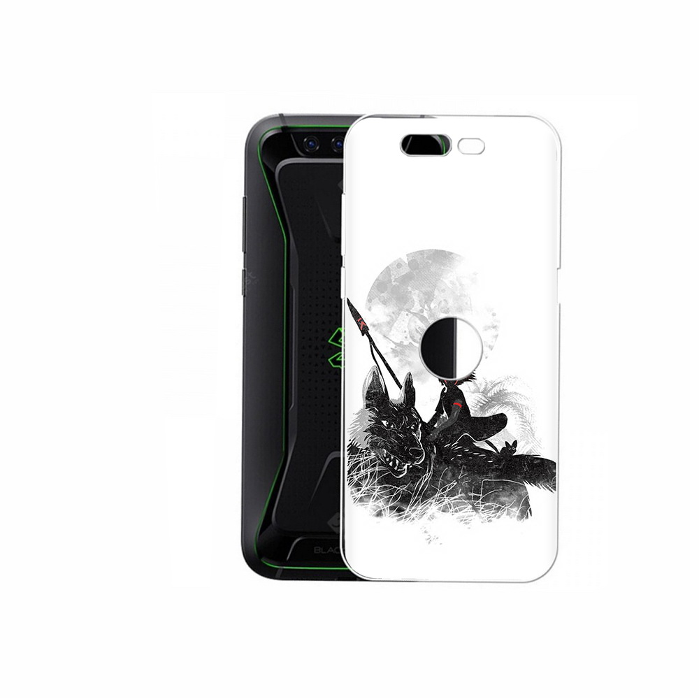 

Чехол MyPads Tocco для Xiaomi Black Shark мононоке (PT144492.337.481), Прозрачный, Tocco