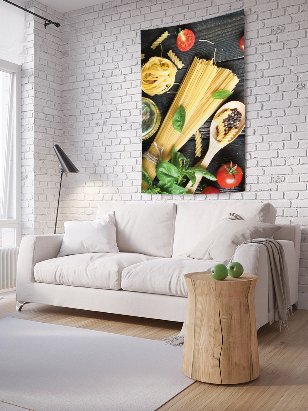 

Вертикальное фотопанно на стену JoyArty Итальянские спагетти 150x200 см, Итальянские спагетти