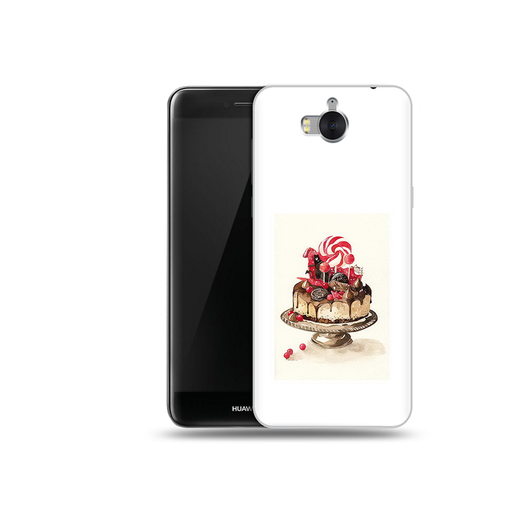 

Чехол MyPads Tocco для Huawei Y5 вкусный торт (PT91582.58.262), Прозрачный, Tocco