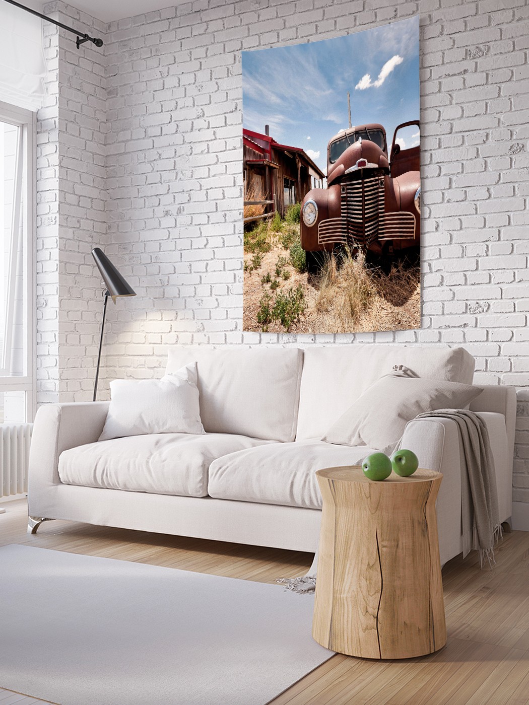 

Вертикальное фотопанно на стену JoyArty Брошенное авто 150x200 см, Брошенное авто