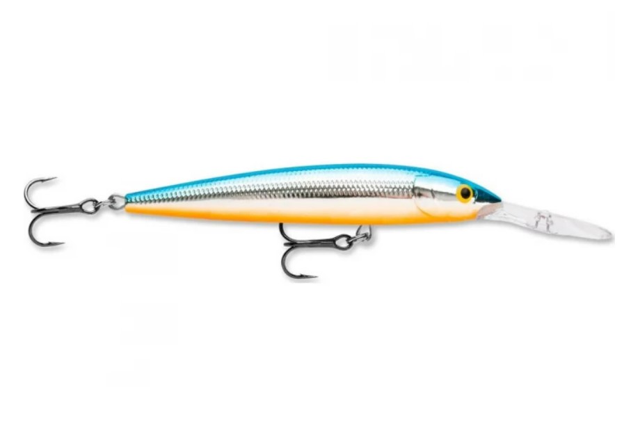 

Воблер cуспендер Rapala Downdeep Husky Jerk DHJ12-SB (2,4м-5,9м,12 см 15 гр), Голубой;серебристый;оранжевый, Down Deep Husky Jerk
