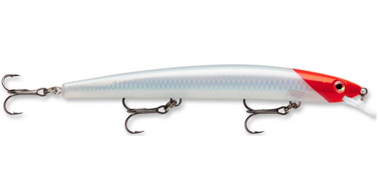 

Воблер cуспендер Rapala Max Rap MXR15-FRH (0,3м-0,9м, 15 см 23 г), Белый;красный, MaxRap