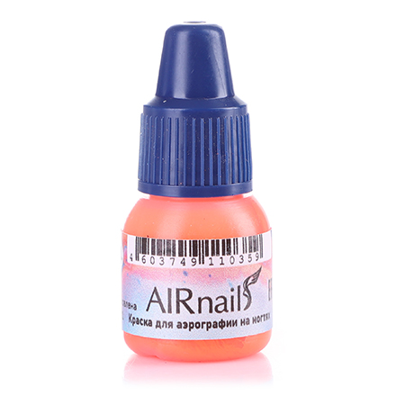 фото Краска для аэрографии airnails neon оранжевый 5 мл