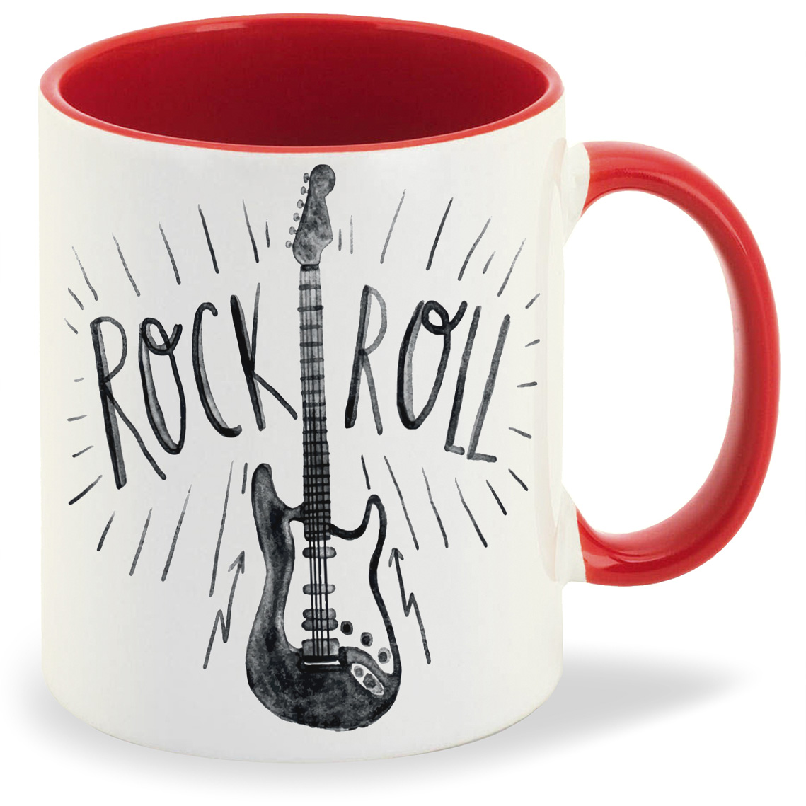 

Кружка CoolPodarok Rock and roll Рок энд Ролл, Rock and roll Рок энд Ролл