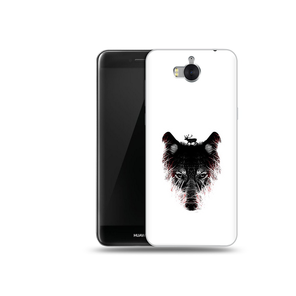 

Чехол MyPads Tocco для Huawei Y5 волк в траве (PT91582.58.267), Прозрачный, Tocco