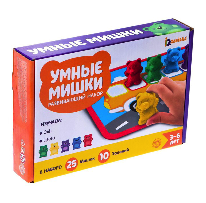 Развивающая игра ZABIAKA Умные мишки 4959588