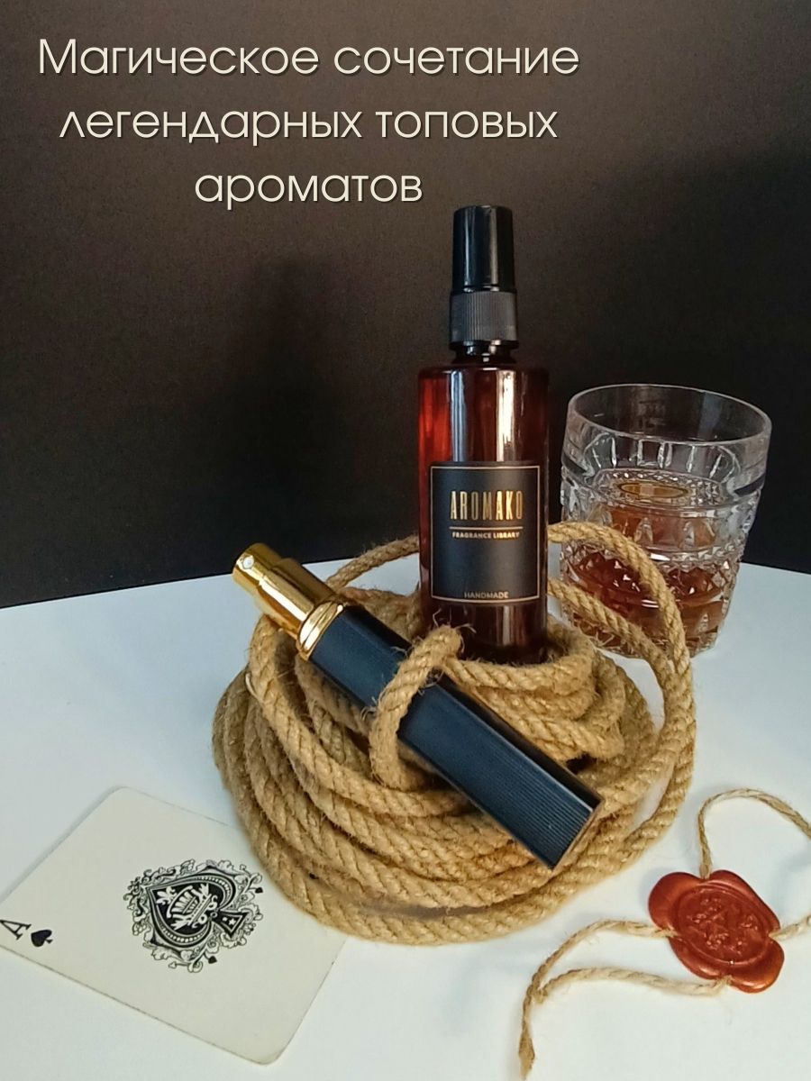 Подарок для мужчин Aromako Interior ароматический спрей для машины 50 мл и парфюм для тела русско балтийский автомобиль легенда
