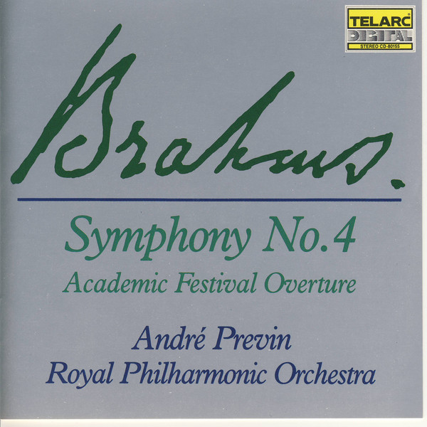

Brahms: Symphony No 4 - Previn / Royal Phil (1 CD)