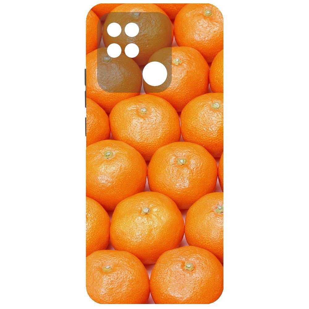 

Чехол-накладка Krutoff Софт Кейс Мандаринки для Xiaomi Redmi 10A черный