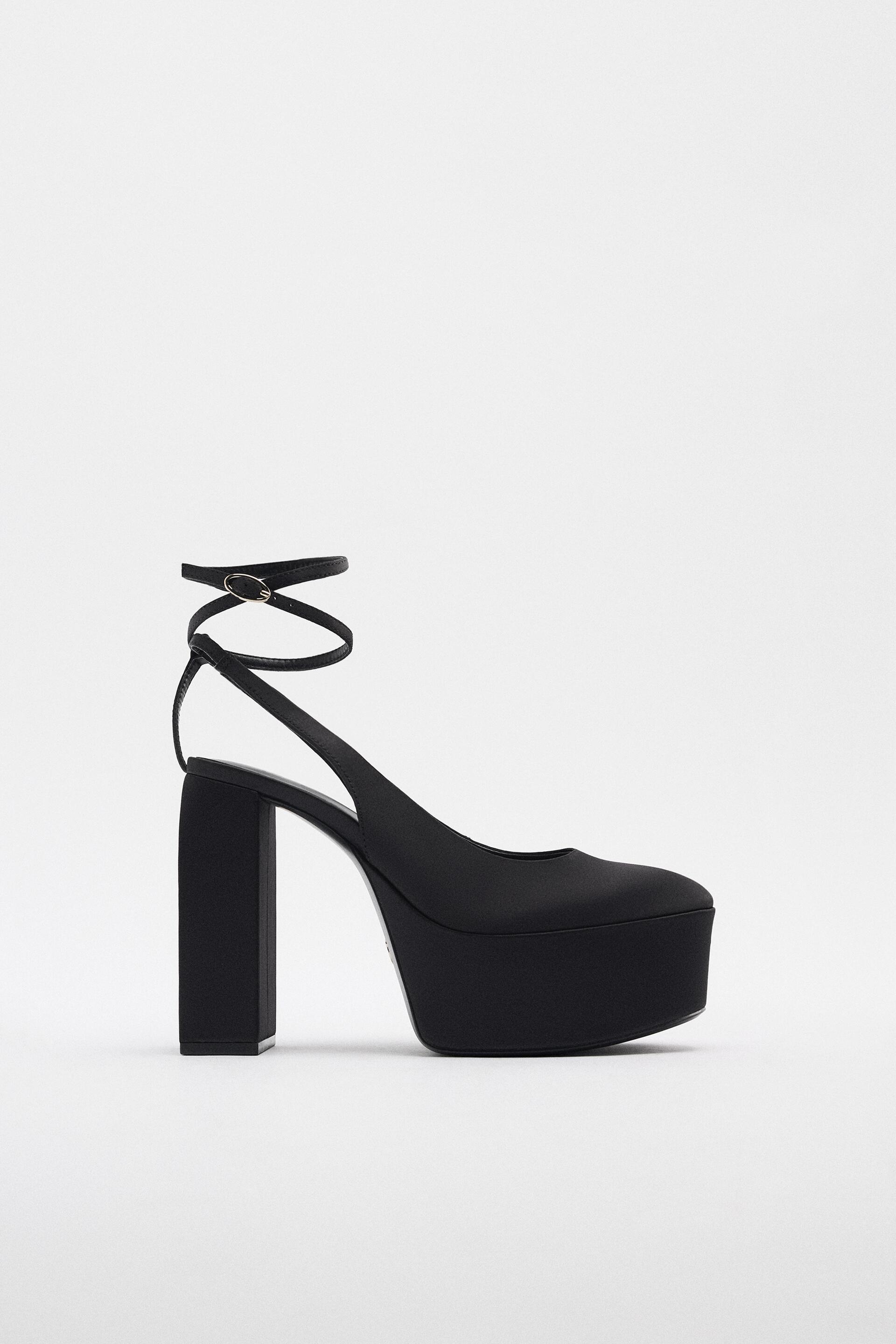 

Туфли женские ZARA 11233010 черные 38 RU (доставка из-за рубежа), 11233010
