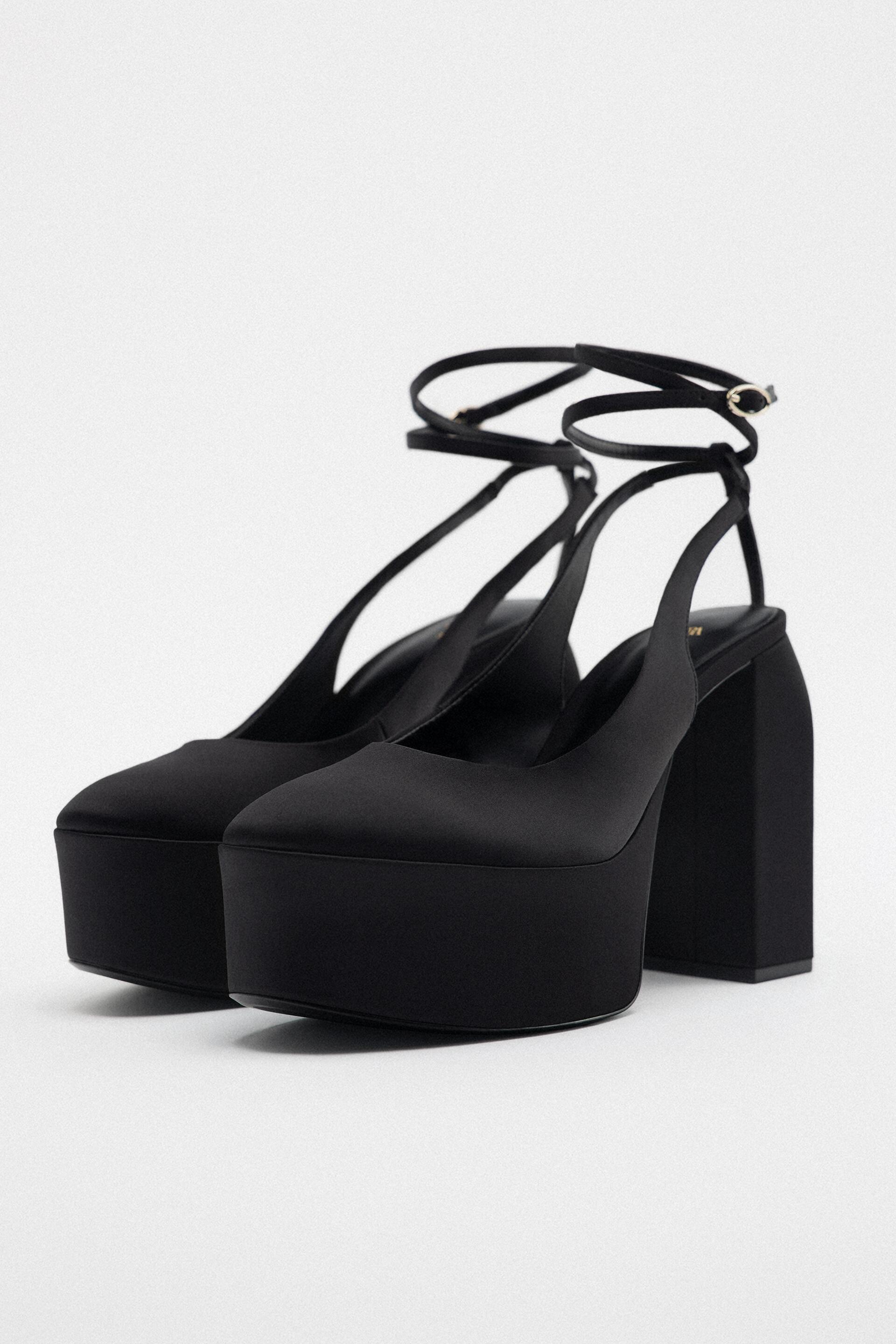 

Туфли женские ZARA 11233010 черные 39 RU (доставка из-за рубежа), 11233010