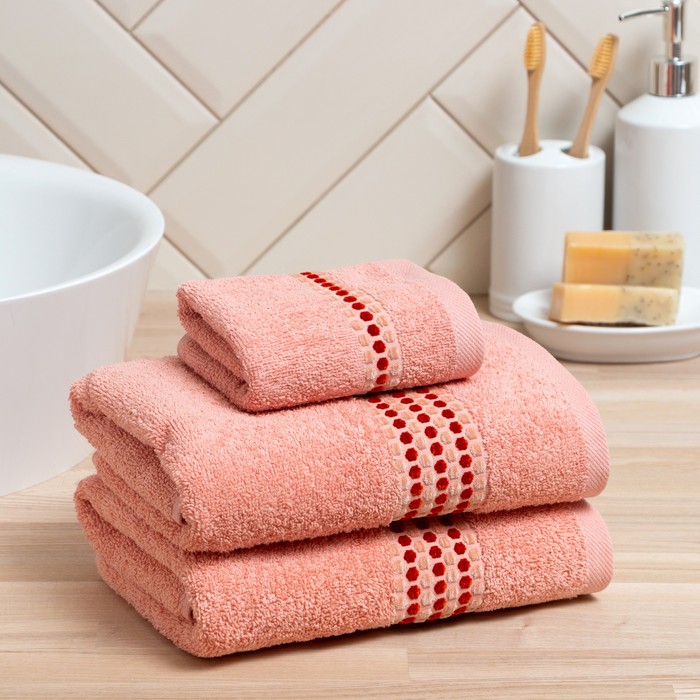 

Полотенце махровое Love Life «Адажио» 30х50 см, пудровый, 100% хл, 450 гр/м2, Turkish cotton