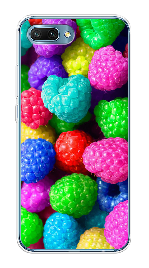 

Чехол на Honor 10 "Леденцовая малина", Фиолетовый;розовый;зеленый, 65350-1