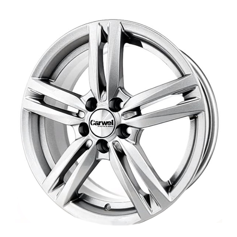 

Колесный диск R16 5x112 6j Et43 57,1 Carwel Амут 217 Sb CARWEL 78939 Sb, Серебристый