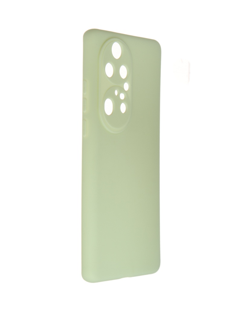 фото Чехол df для huawei p50 pro silicone green hwcase-104 df-group