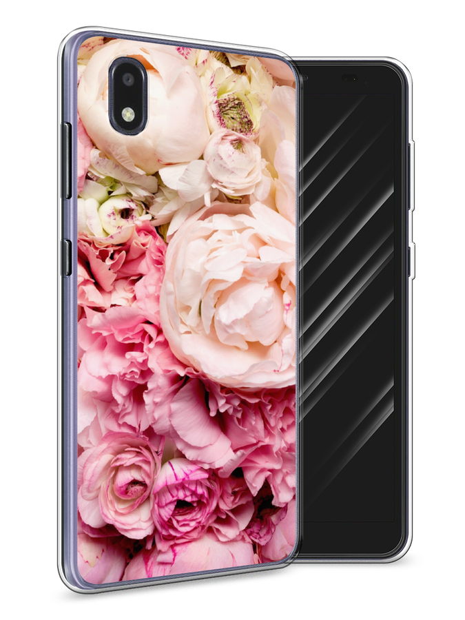 

Чехол Awog на ZTE Blade A3 (2020) / ЗТЕ Блэйд A3 (2020) "Пионы яркие", Разноцветный, 133650-8