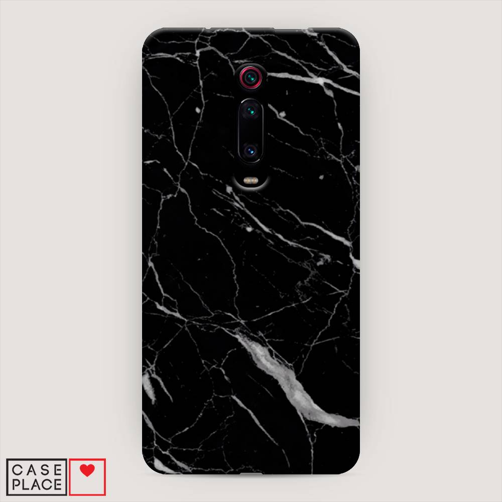 

Пластиковый чехол "Черный минерал" на Xiaomi Redmi K20, 35520-2
