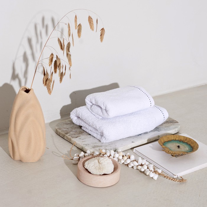 

Полотенце махровое LoveLife "Plain" 30*60 см, цв. белый, 100% хлопок, 450 гр/м2