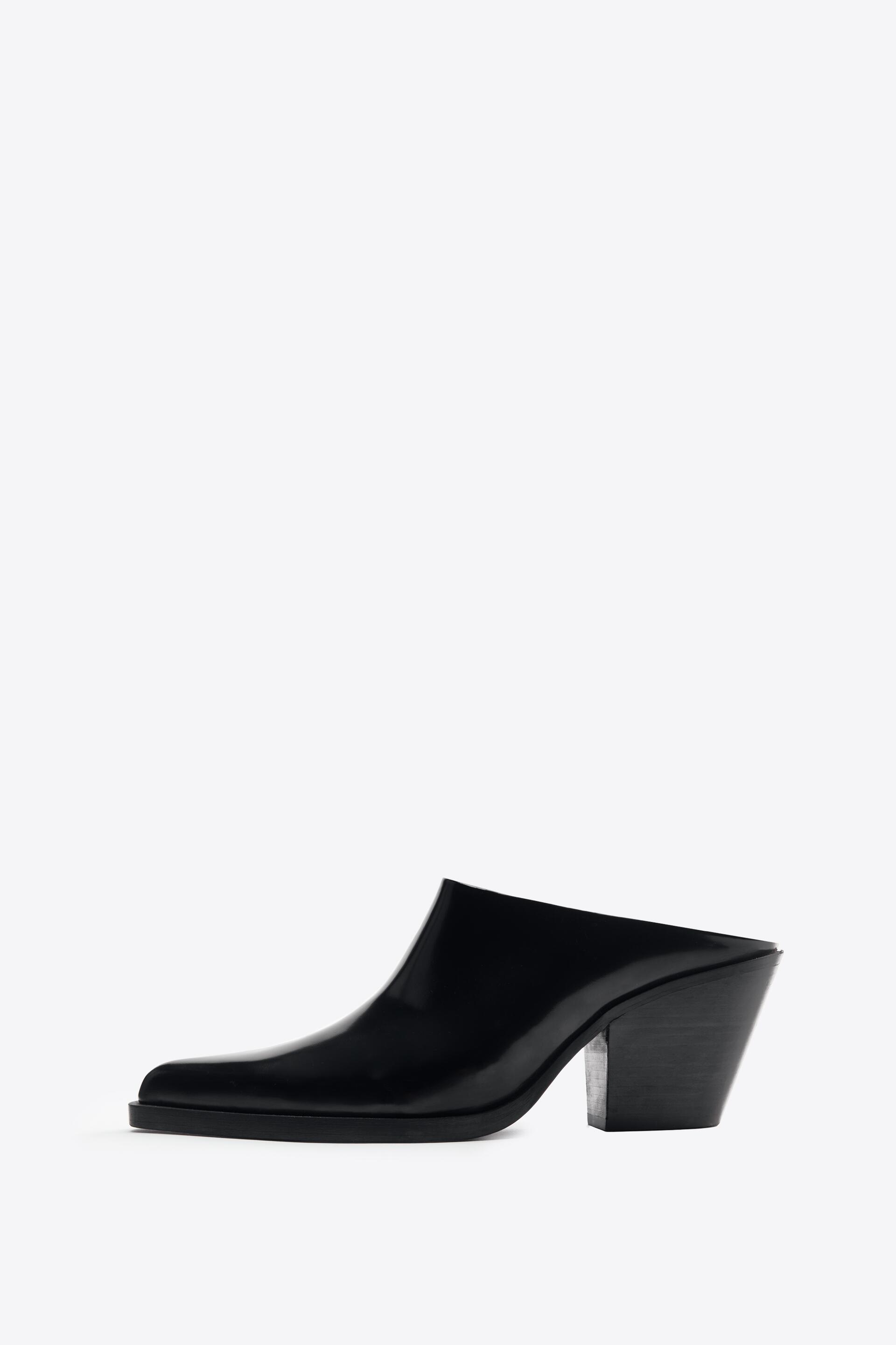 

Мюли женские ZARA 11254010 черные 37 RU (доставка из-за рубежа), 11254010