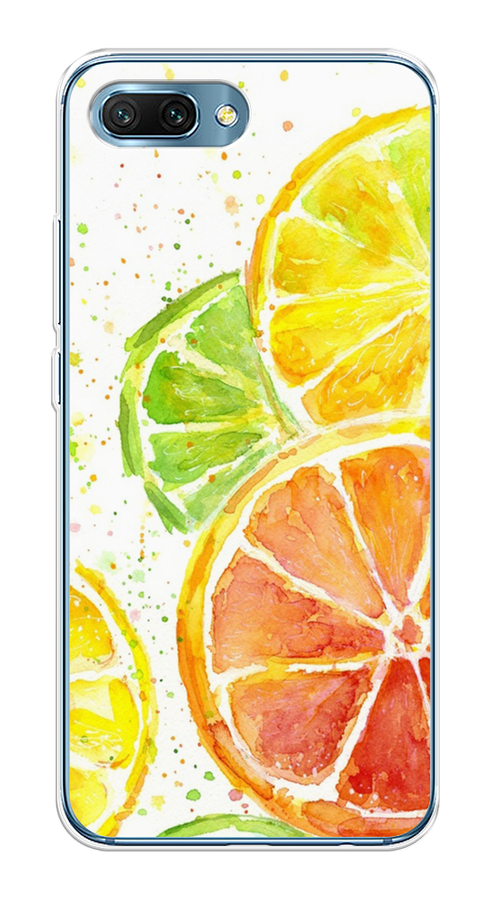 

Чехол на Honor 10 "Цитрусовые", Белый;желтый;красный;зеленый, 65350-1