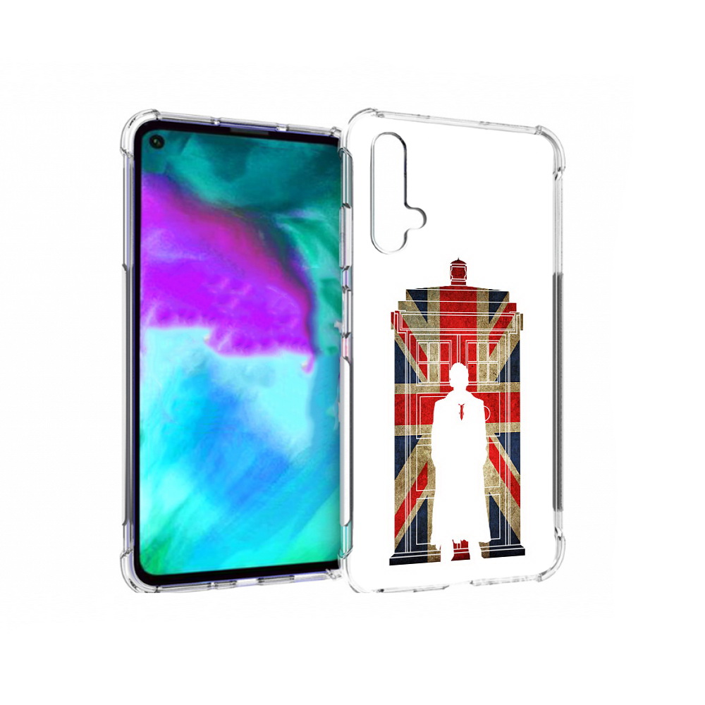 Чехол бампер MyPads шерлок холмс для Huawei nova 5T противоударный
