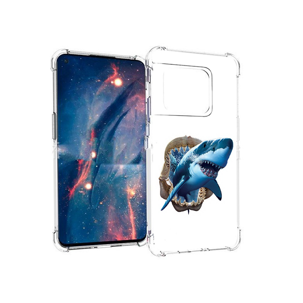 

Чехол MyPads Tocco для OnePlus 10 Pro челюсти (PT224239.133.675), Прозрачный, Tocco