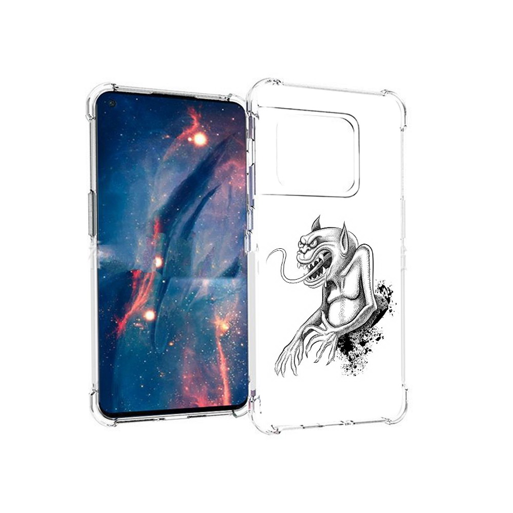 

Чехол MyPads Tocco для OnePlus 10 Pro чорт (PT224239.133.692), Прозрачный, Tocco