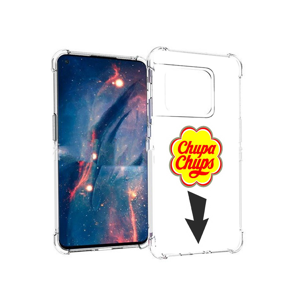 

Чехол MyPads Tocco для OnePlus 10 Pro чупа чупс (PT224239.133.694), Прозрачный, Tocco