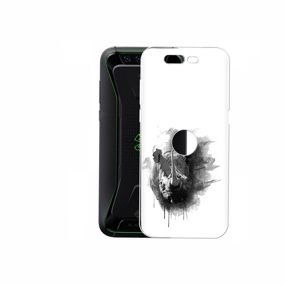

Чехол MyPads Tocco для Xiaomi Black Shark носорог (PT144492.337.523), Прозрачный, Tocco