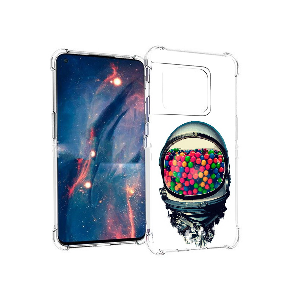 

Чехол MyPads Tocco для OnePlus 10 Pro шлем космонавта (PT224239.133.700), Прозрачный, Tocco
