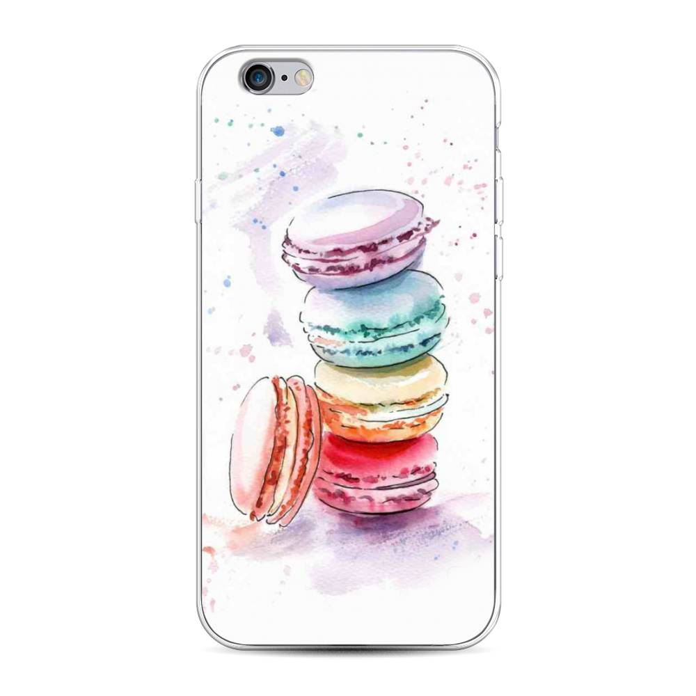 

Чехол Awog на Apple iPhone 6S / Айфон 6S "Пирамидка макарони 2", Разноцветный, 0104S50-10