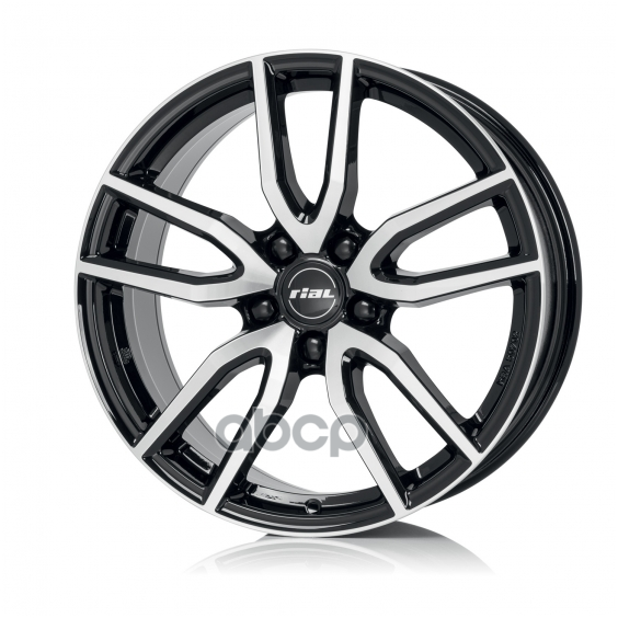 

Колесный диск RIAL, Torino 6.5x16/5x114.3ET40 70.1 DiamondBlackFrontPolishedMp, Черный;серебристый