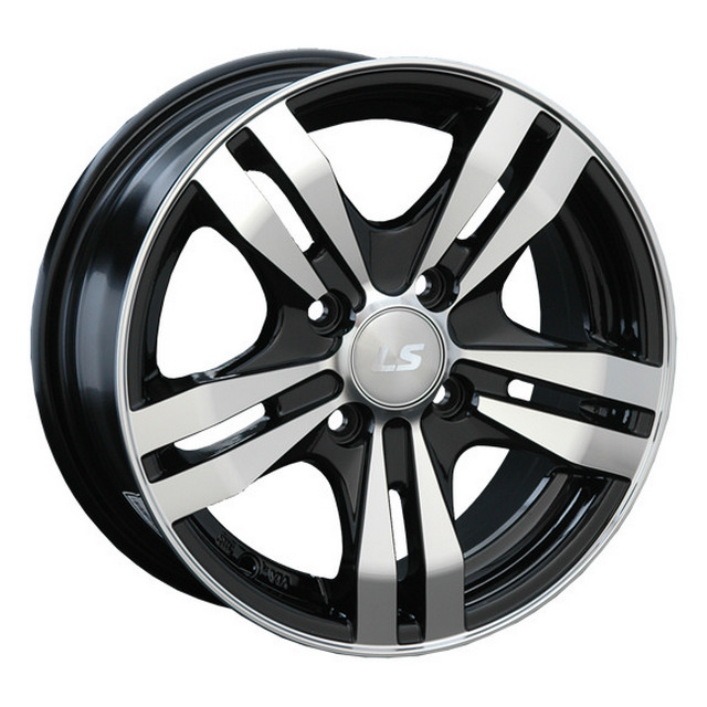 

Колесный диск LS WHEELS, 142 6.5x16/5x114.3ET40 73.1 Bkf, Черный;серебристый
