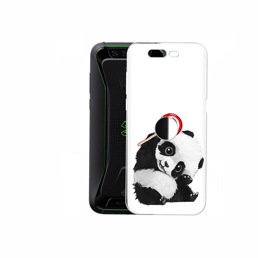 

Чехол MyPads Tocco для Xiaomi Black Shark панда с леденцом (PT144492.337.534), Прозрачный, Tocco