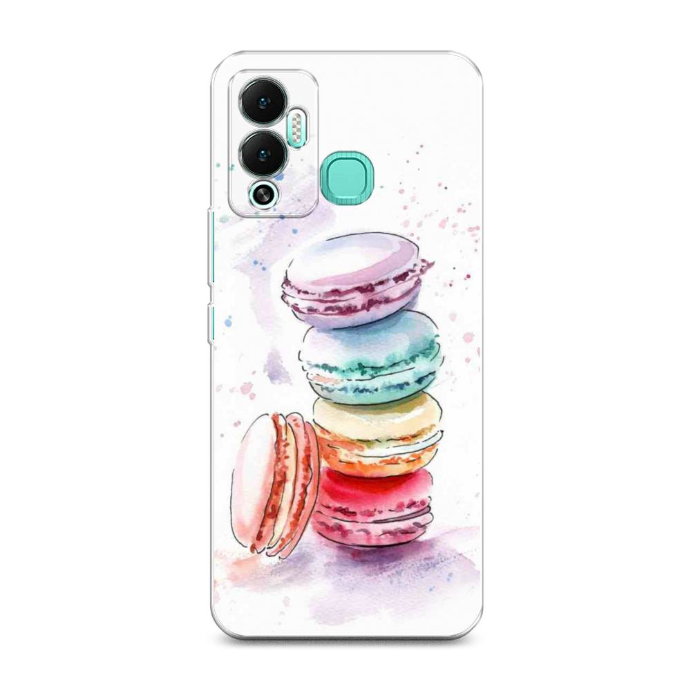 

Чехол Awog на Infinix Hot 12 Play "Пирамидка макарони 2", Разноцветный, 3101750-10