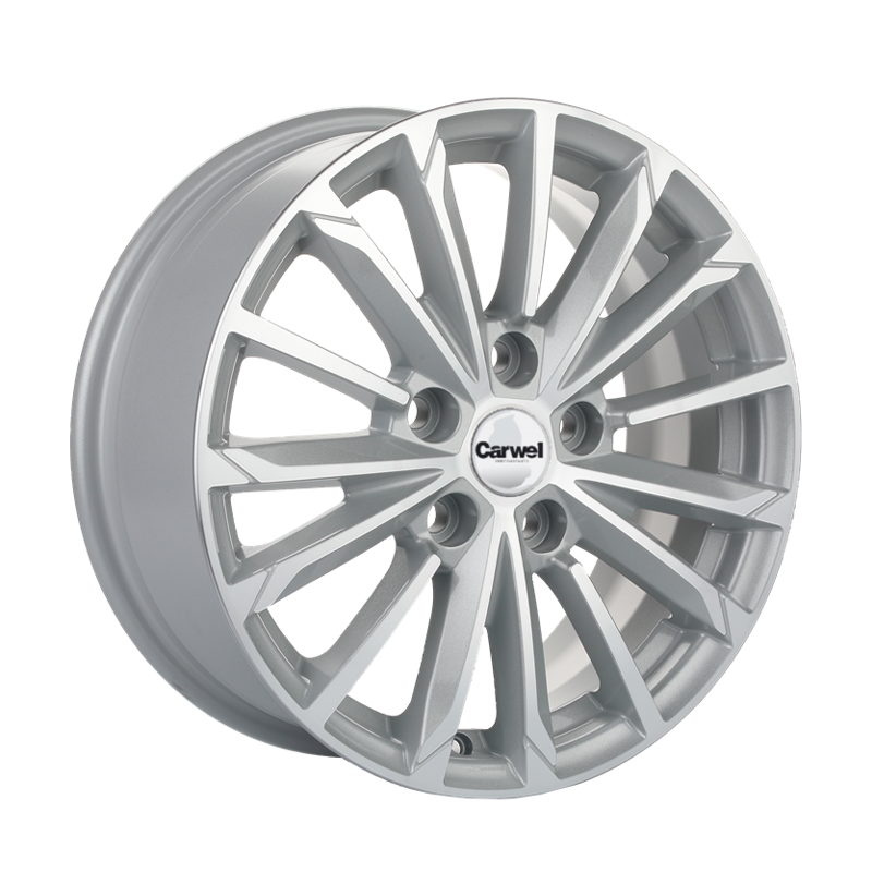 

Колесный диск CARWEL, Тевриз 1611 6.5x16/5x114.3ET45 60.1 Ast, Серебристый