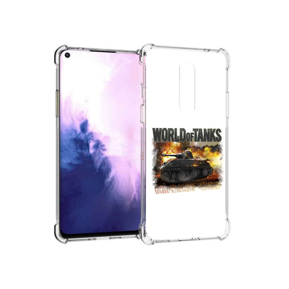 

Чехол MyPads Tocco для OnePlus 8 Мир танков-2 (PT147214.134.118), Прозрачный, Tocco
