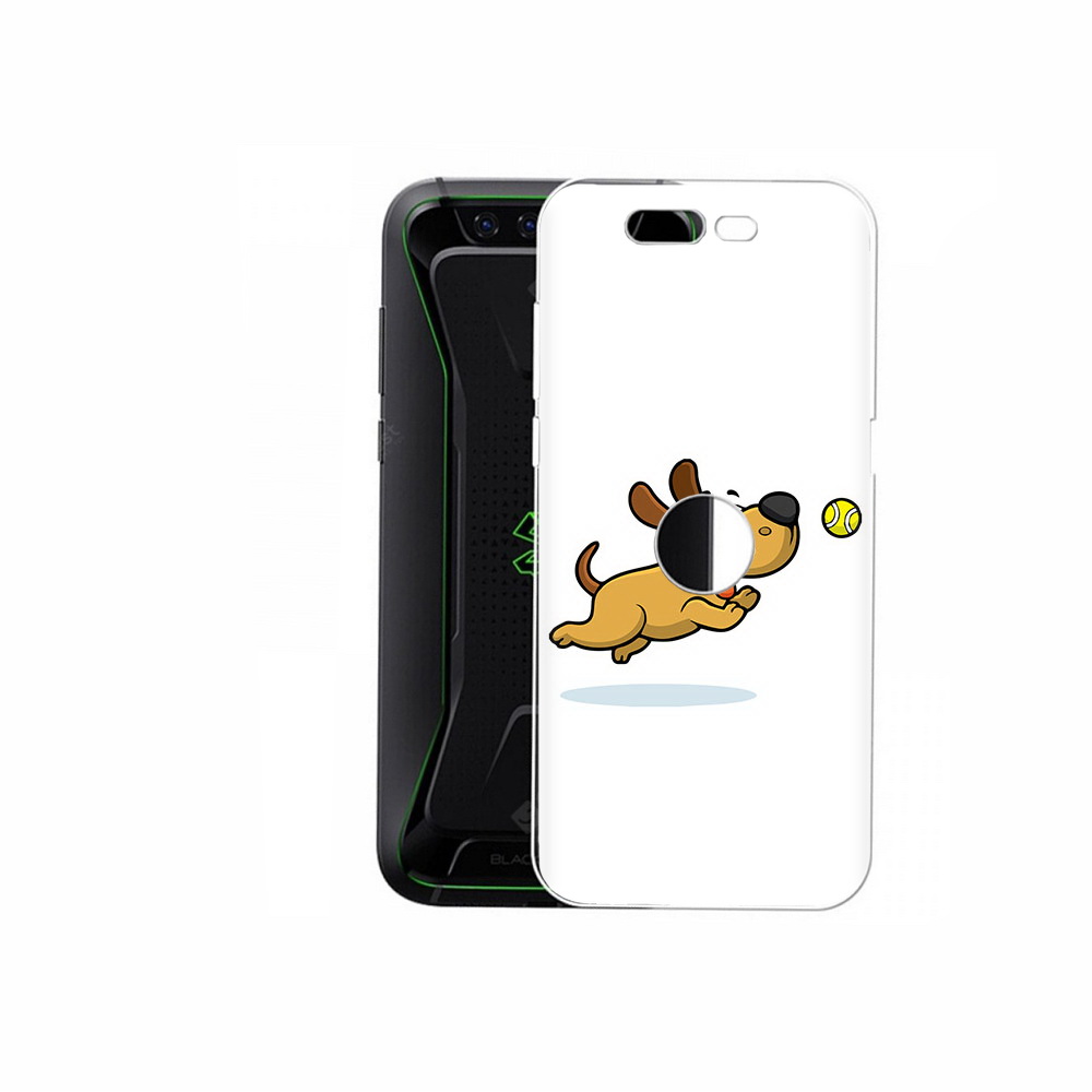 

Чехол MyPads Tocco для Xiaomi Black Shark пёсик (PT144492.337.563), Прозрачный, Tocco
