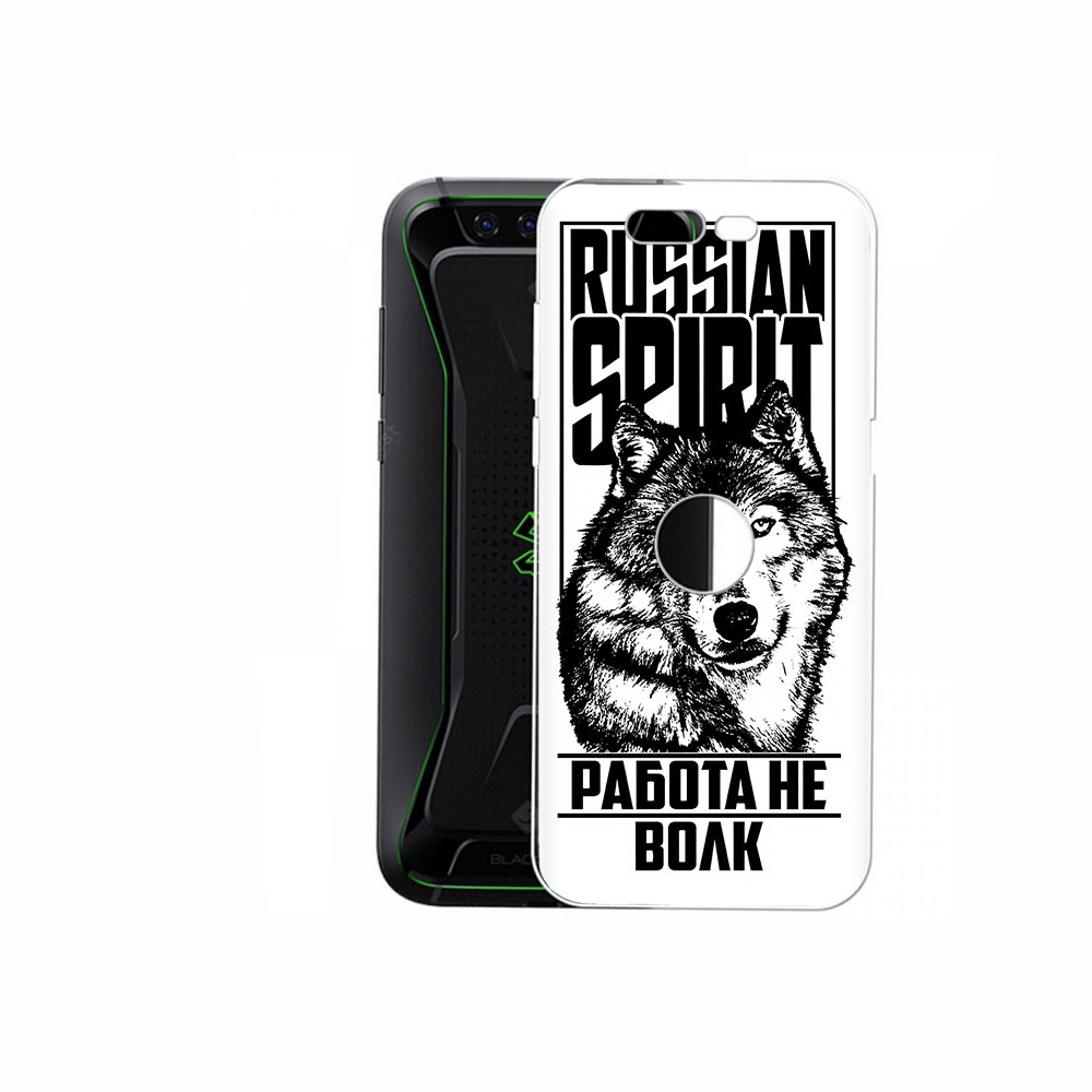 

Чехол MyPads Tocco для Xiaomi Black Shark работа не волк (PT144492.337.564), Прозрачный, Tocco