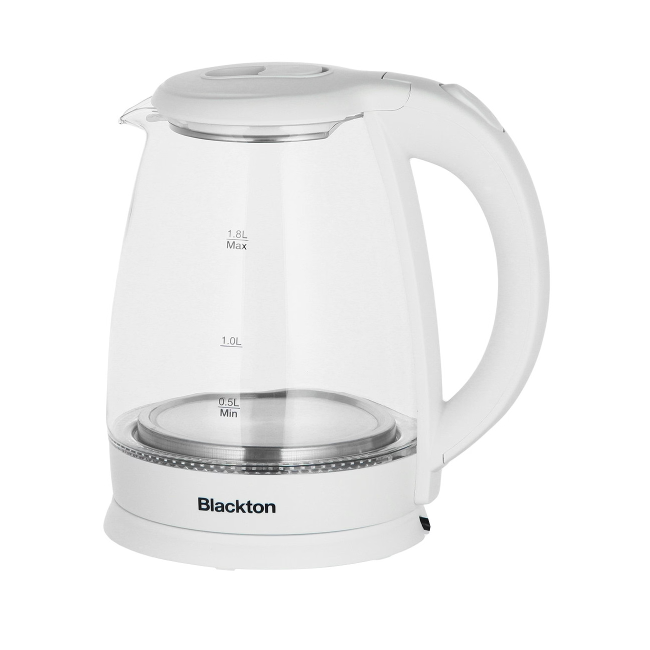 Чайник электрический Blackton KT1800G 1.8 л белый соковыжималка для цитрусовых blackton bt j1110 белый