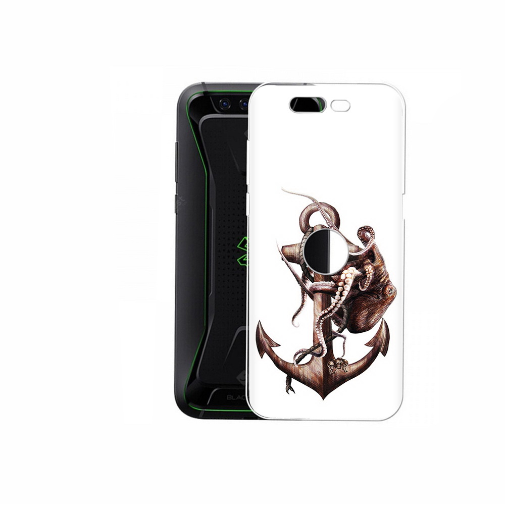 

Чехол MyPads Tocco для Xiaomi Black Shark ржавый якорь (PT144492.337.579), Прозрачный, Tocco