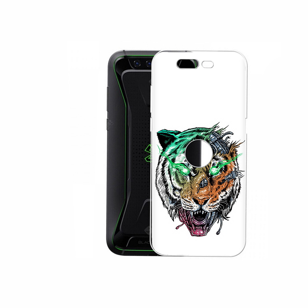 

Чехол MyPads Tocco для Xiaomi Black Shark робо-тигр (PT144492.337.584), Прозрачный, Tocco