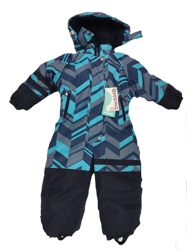 

Комбинезон детский CROCKIDS 9J-01-98, серый, 98, 9J-01-98