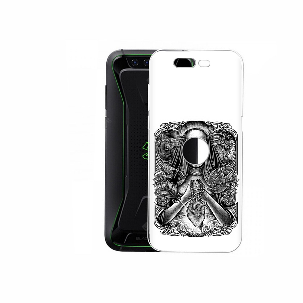 

Чехол MyPads Tocco для Xiaomi Black Shark скелет с сердцем (PT144492.337.603), Прозрачный, Tocco