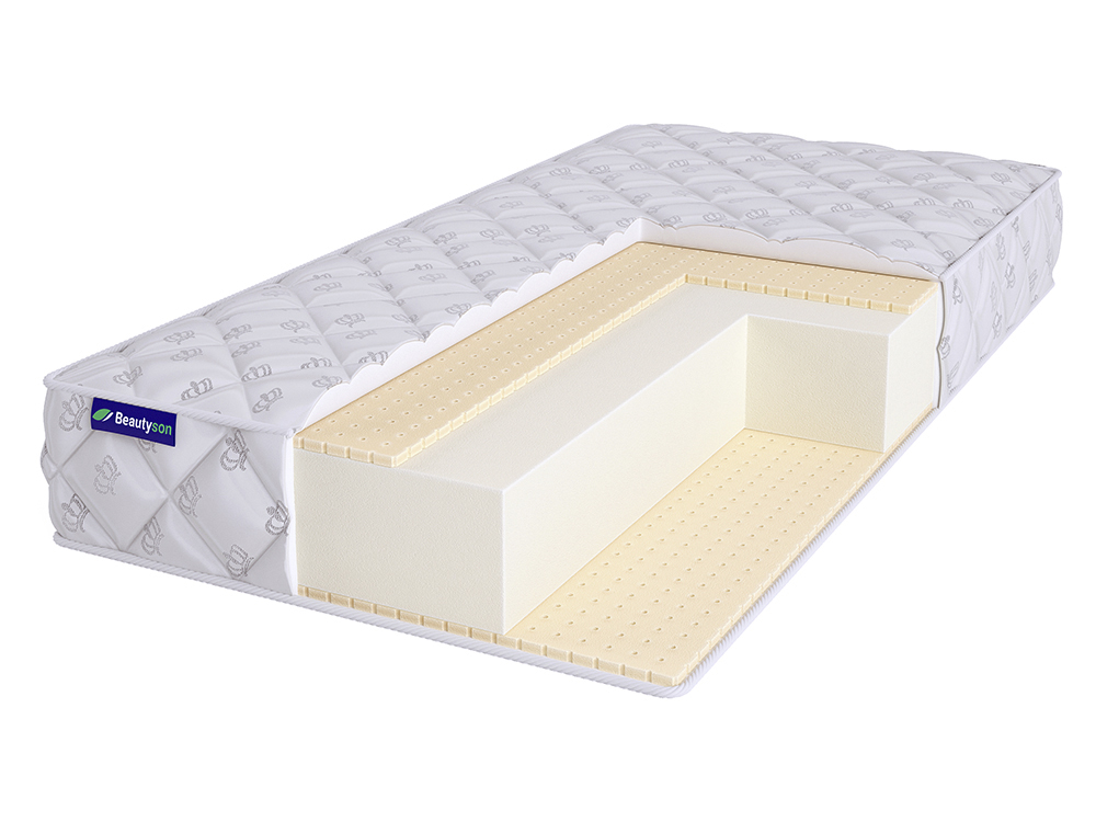 

Матрас BeautySon FOAM 14 Latex Double 175х195, Белый, FOAM 14 Lateх Double