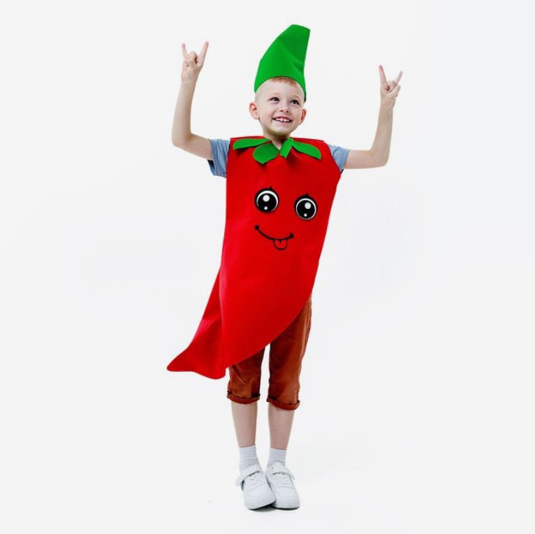 

Карнавальный костюм NoBrand 9413118, красный, зеленый, onesize, 9413118