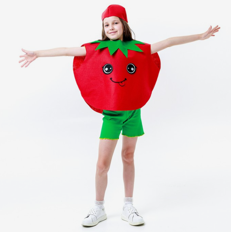

Карнавальный костюм NoBrand 9413116, красный, зеленый, onesize, 9413116