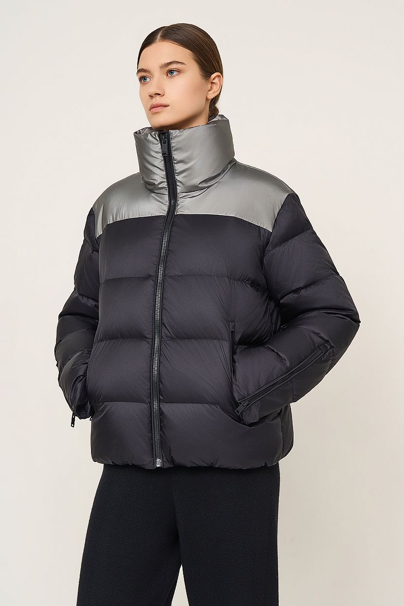 

Пуховик женский Baon B0023563 черный 2XL, B0023563