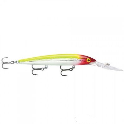

Воблер RAPALA Down Deep Husky Jerk 14 /CLN, Желтый;красный;серебристый, Down Deep Husky Jerk
